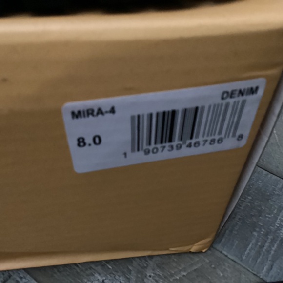 CHASE AND CHLOE Mira Studded Lug Combat Boot (Women), size 8 - Picture 9 of 11